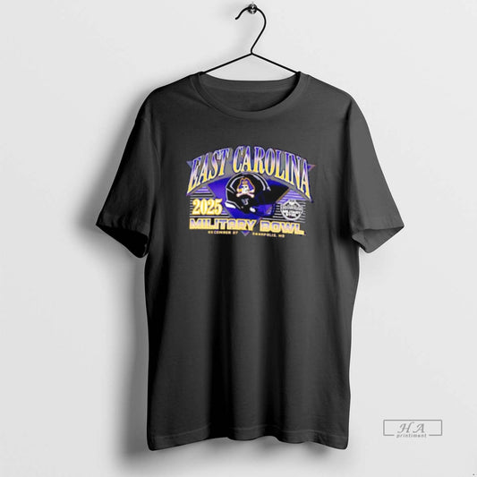Official East Carolina Ecu Football 2025 Military Bowl Helmet T-Shirts, Hoodie, Sweatshirt | AU18TeeNovaLab.com