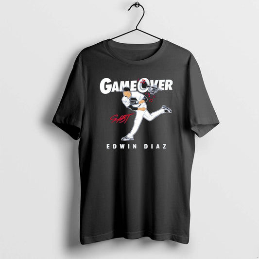 Official Edwin Diaz Game Over Los Angeles Signature