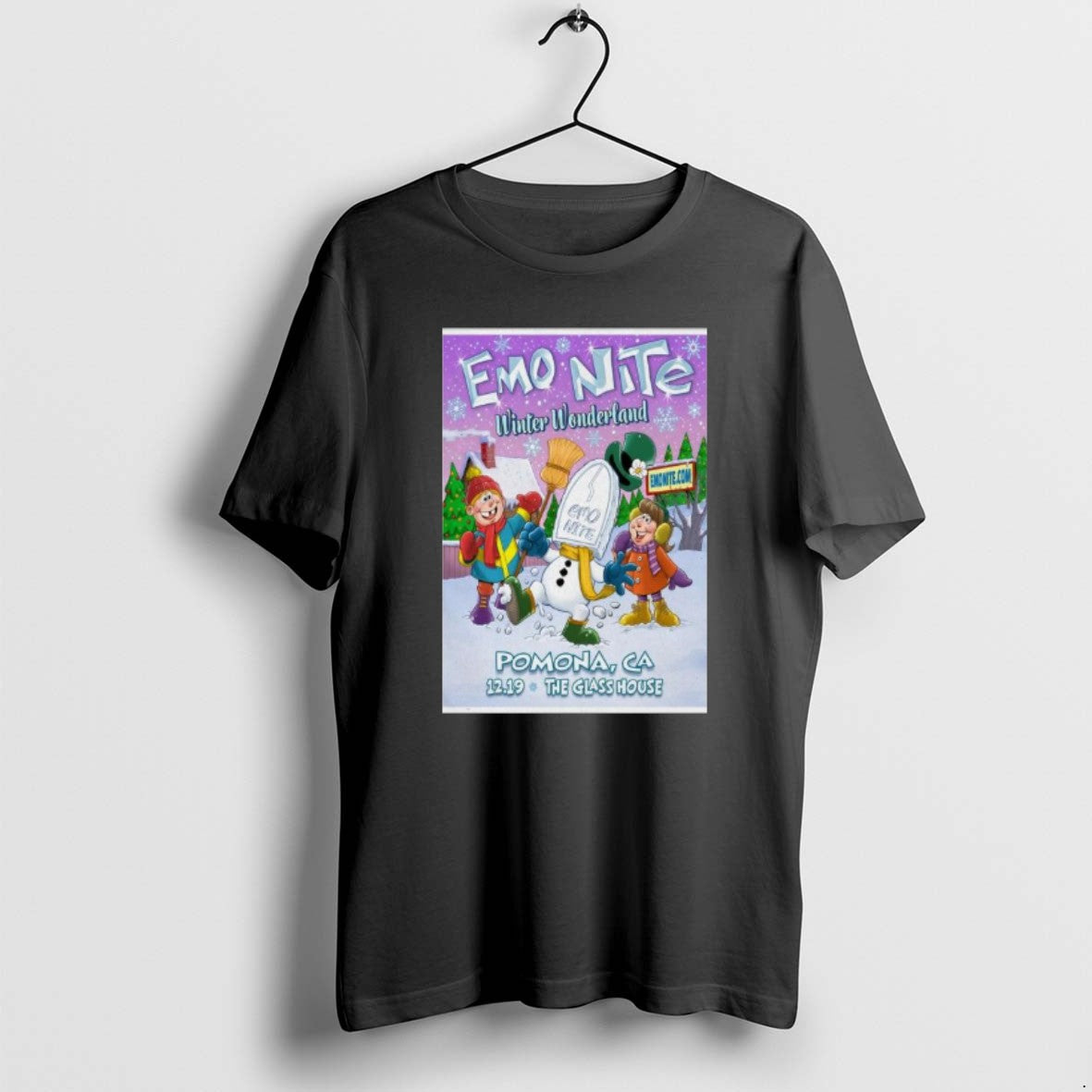 Official Emo Nite December 12 2025 Pomona Ca T-Shirts, Hoodie, Sweatshirt | AU18TeeNovaLab.com