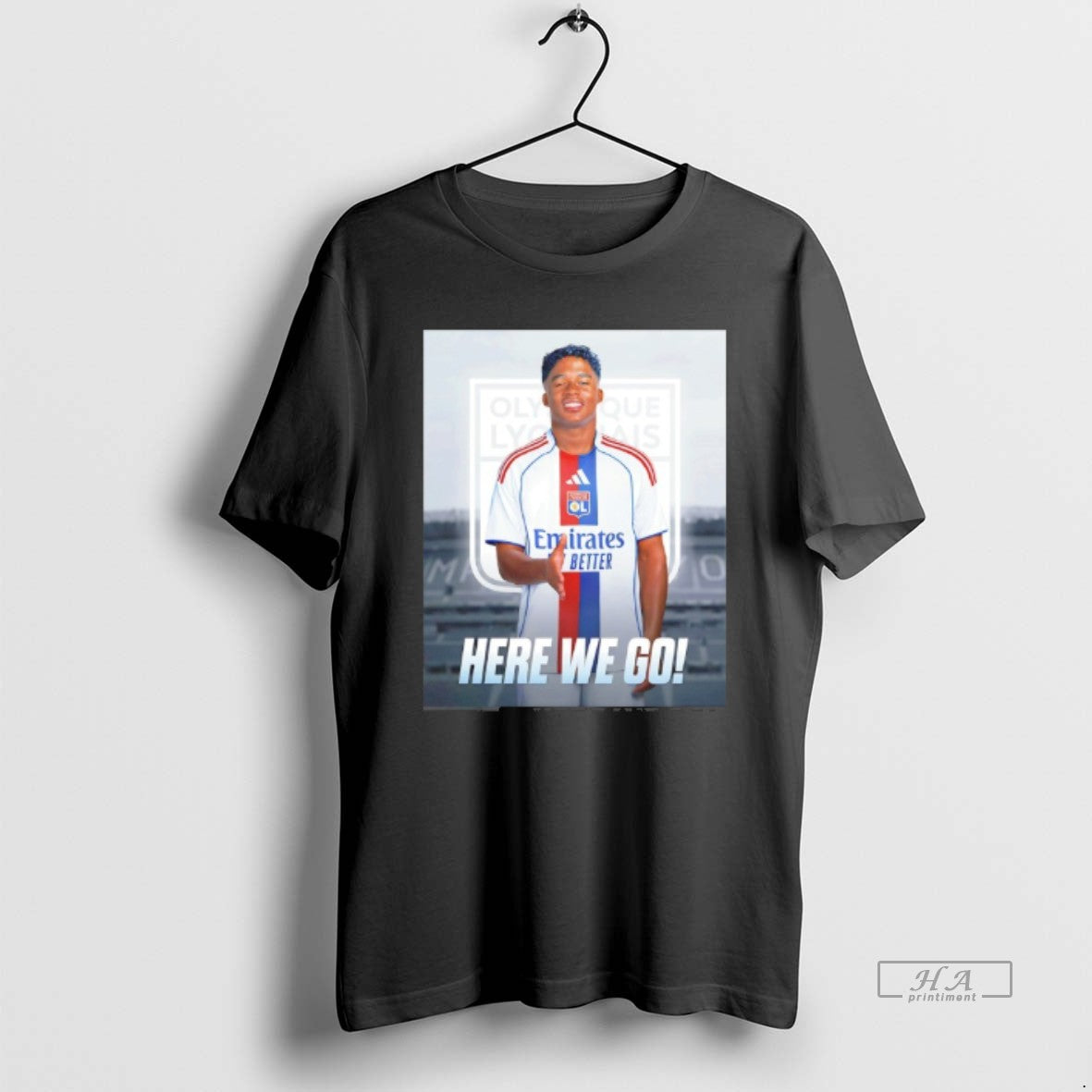 Official Endrick To Olympique Lyon Here We Go T-Shirts, Hoodie, Sweatshirt | AU18TeeNovaLab.com