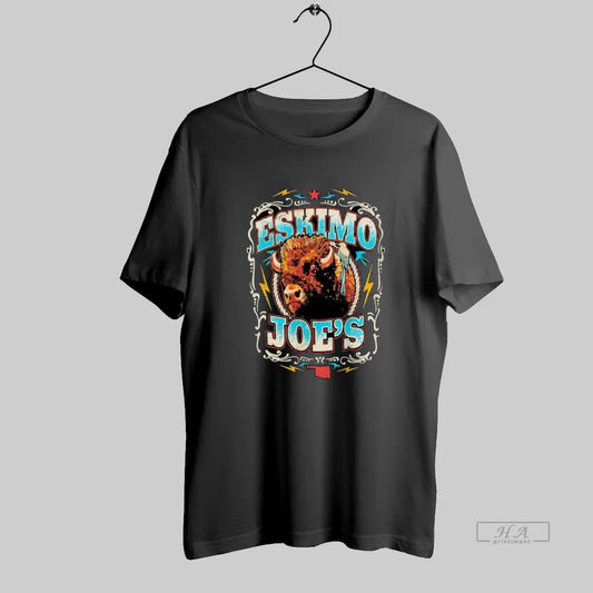 Official Eskimo Joes Oklahoma Buffalo Joe Oklahoma Map