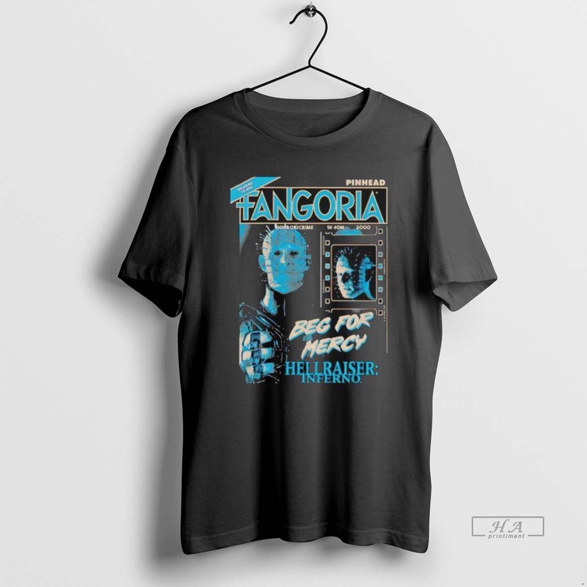 Official Fangoria Hellraiser Inferno Pinhead Beg For Mercy T-Shirts, Hoodie, Sweatshirt | AU18TeeNovaLab.com