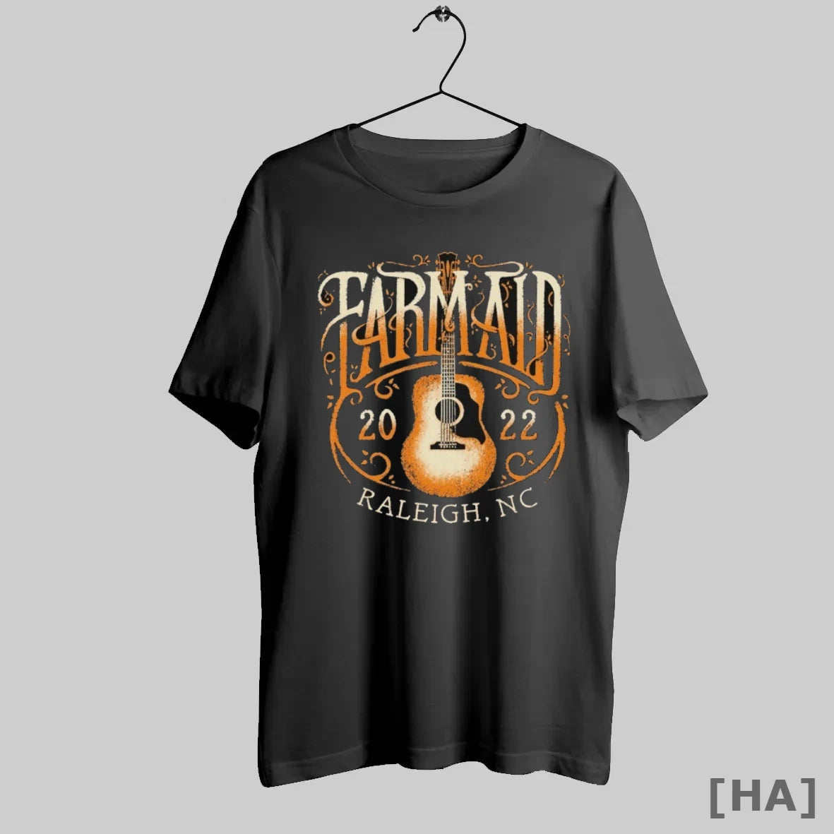 Official Farm Aid 2022 Raleigh Nc Guitar Vines