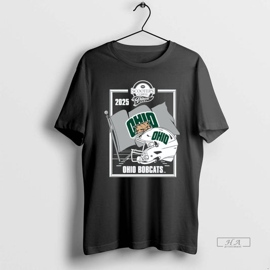 Official Fj21ixl7 Ohio Bobcats 2025 Scooters Coffee Frisco Bowl Helmet T-Shirts, Hoodie, Sweatshirt | AU18TeeNovaLab.com