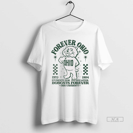 Official Forever Ohio Bobcats Rufus Student Now Alumi Later Bobcats Forever Ohio University T-Shirts, Hoodie, Sweatshirt