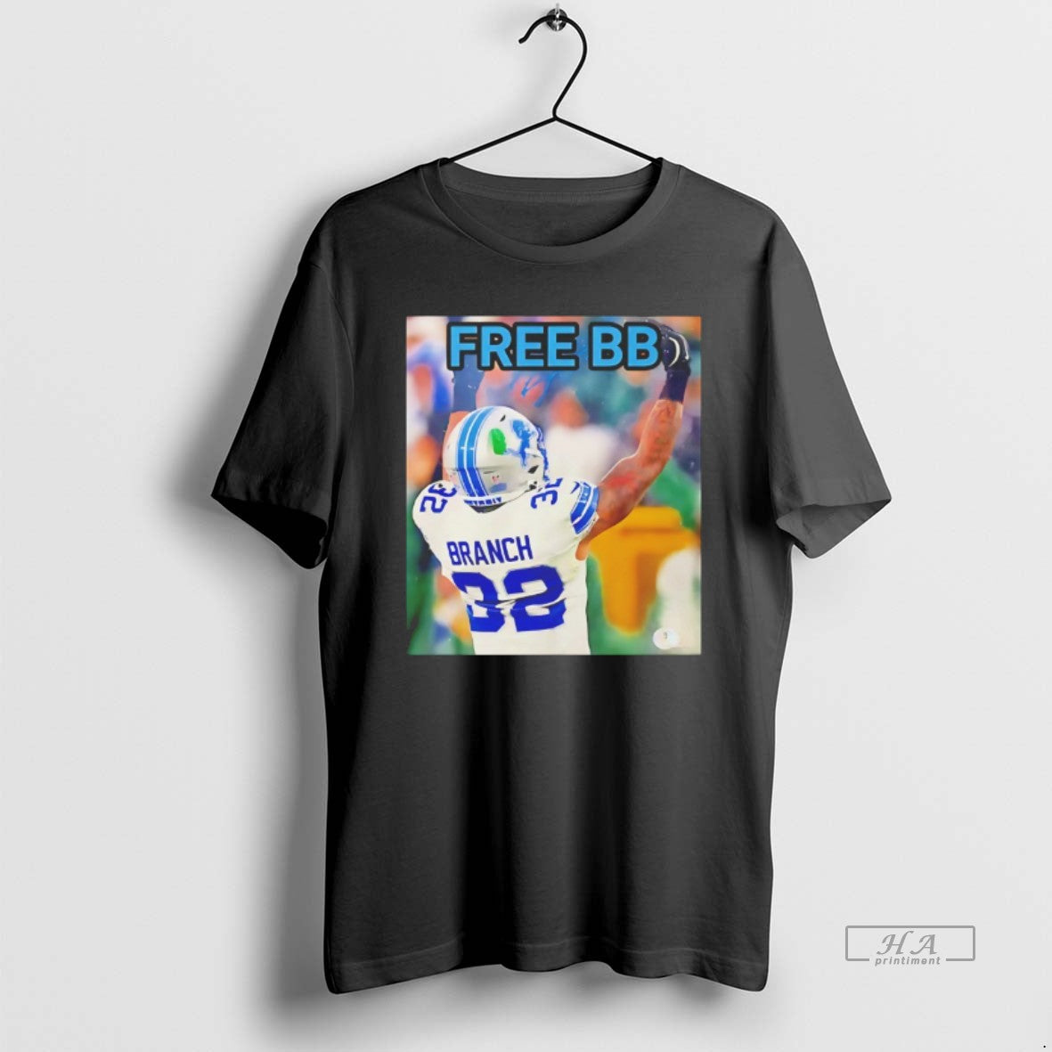 Official Free Bb Brian Branch Detroit Lions