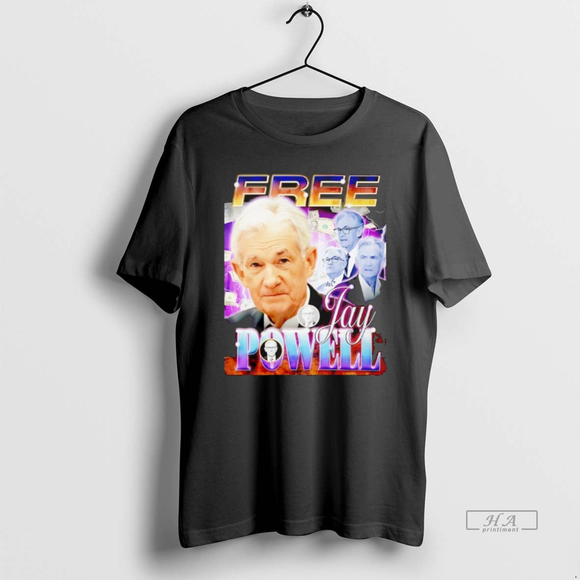 Official Free Jay Powell Jerome Powell T-Shirts, Hoodie, Sweatshirt | AU18TeeNovaLab.com