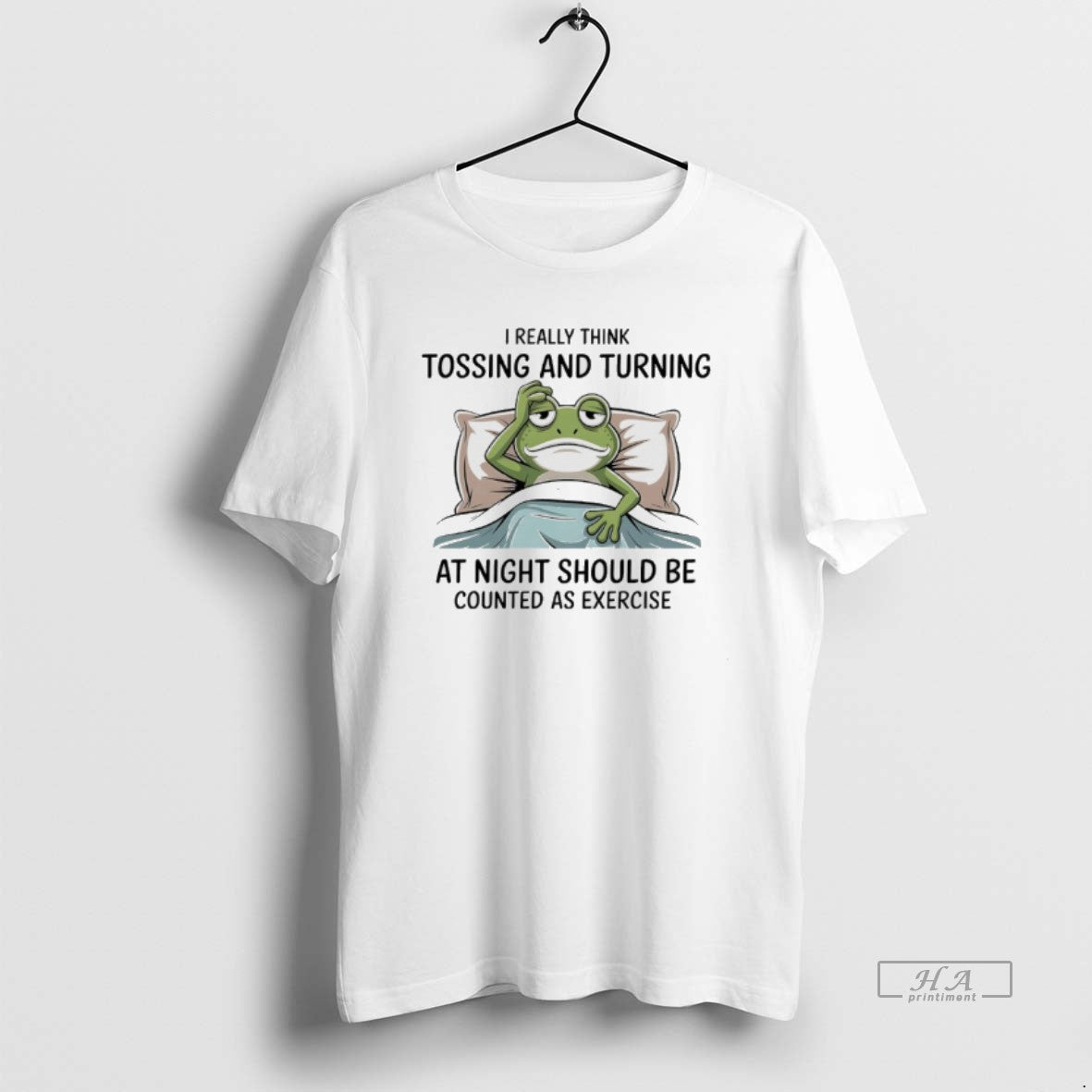 Official Frog I Really Think Tossing And Turning At Night Should Be Counted As Exercise