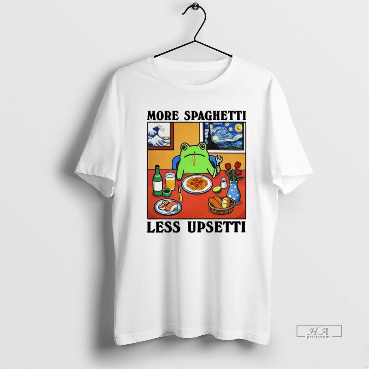 Official Frog More Spaghetti Less Upsetti T-Shirts, Hoodie, Sweatshirt | AU18TeeNovaLab.com