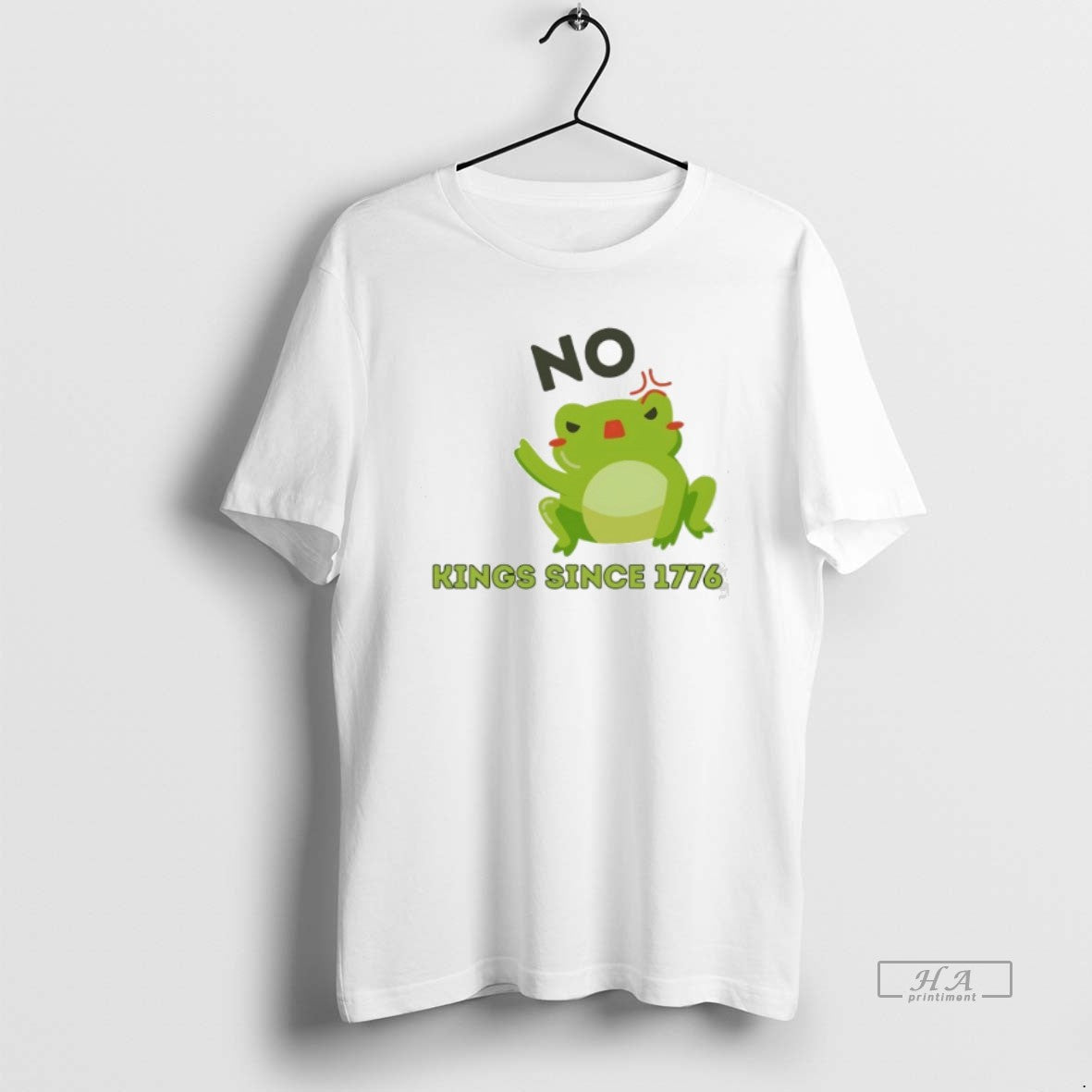 Official Frog Say No Kings Since 1776