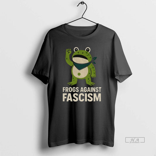 Official Frogs Against Fascism Anti Fascist Political