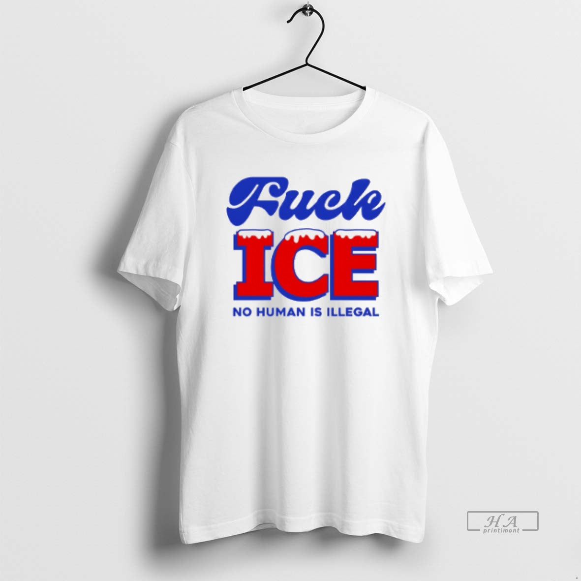 Official Fuck Ice No Human Is Illegal T-Shirts, Hoodie, Sweatshirt | AU18TeeNovaLab.com