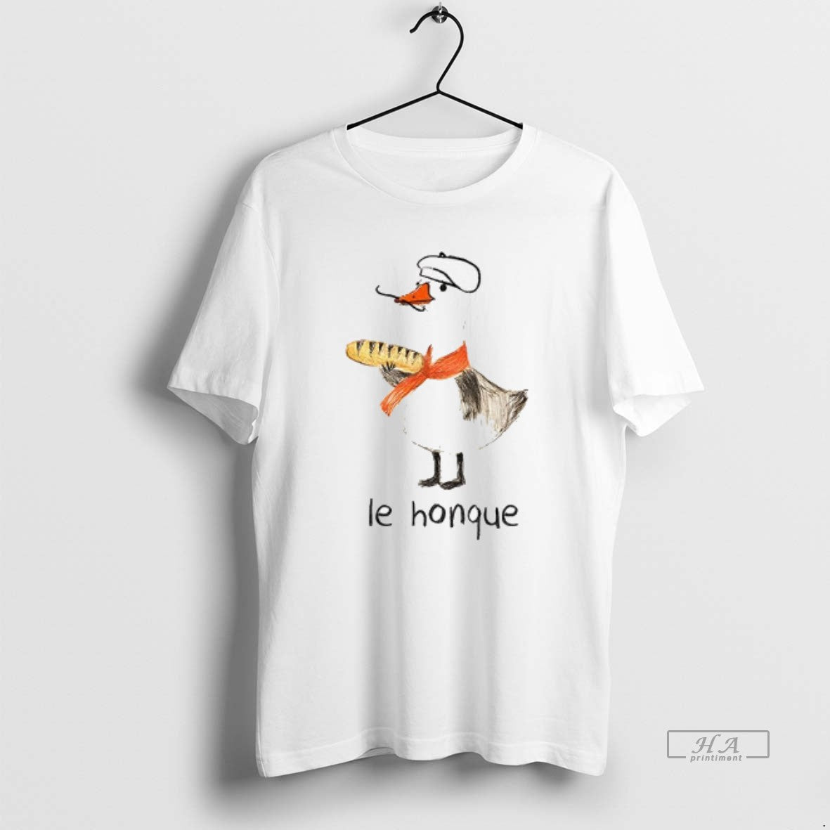 Official Funny French Goose Le Honque T-Shirts, Hoodie, Sweatshirt | AU18TeeNovaLab.com