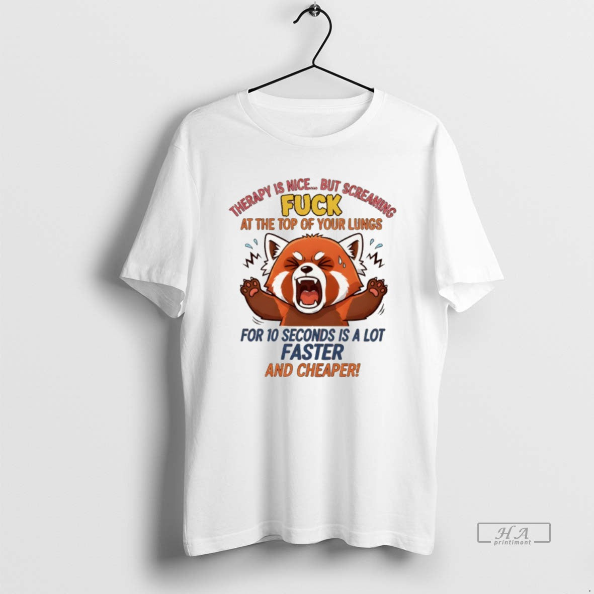 Official Funny Fox Therapy Is Nice But Screaming Fuck At The Top Of Your Lungs T-Shirts, Hoodie, Sweatshirt