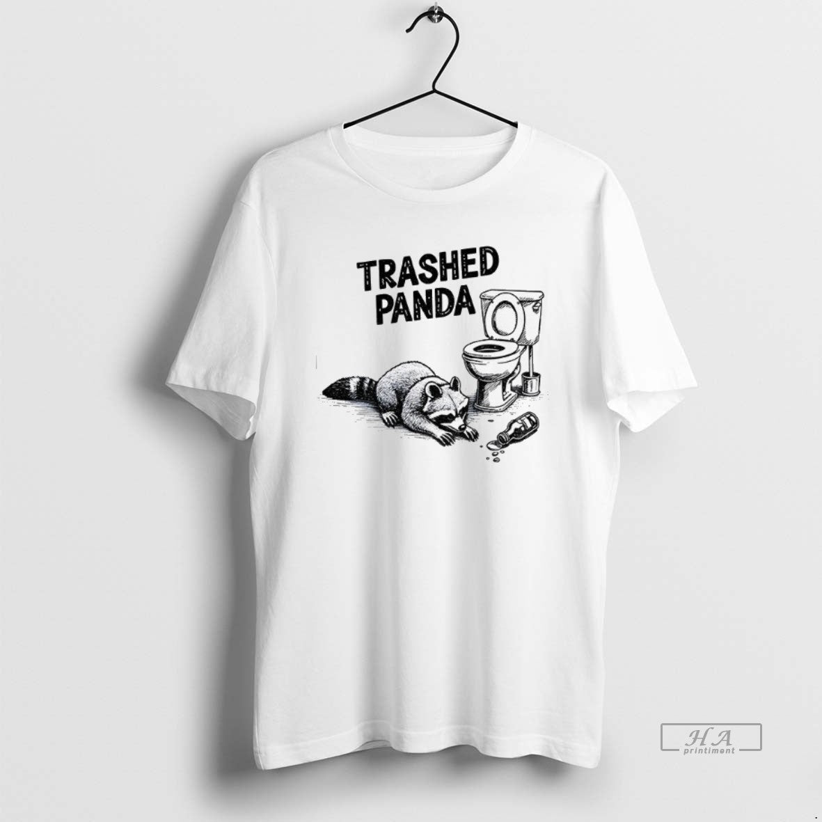 Official Funny Trashed Panda Racoon Gets Drunk T-Shirts, Hoodie, Sweatshirt | AU18TeeNovaLab.com
