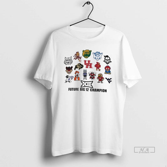 Official Future Big 12 Champion Mascot Circle T-Shirts, Hoodie, Sweatshirt | AU18TeeNovaLab.com