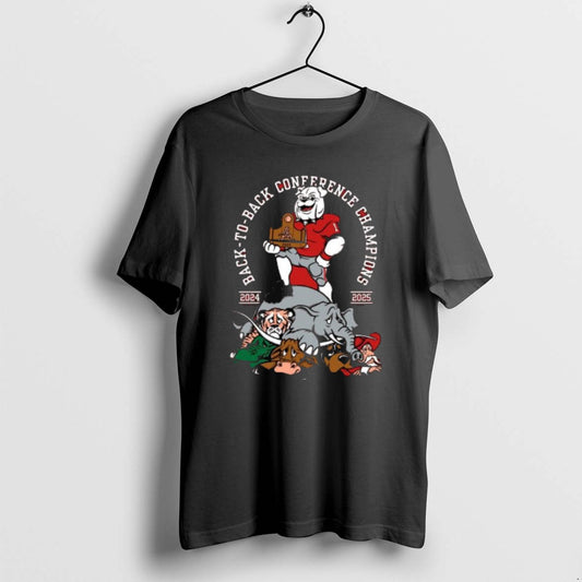 Official Ga Back To Back Conference Champions T-Shirts, Hoodie, Sweatshirt | AU18TeeNovaLab.com