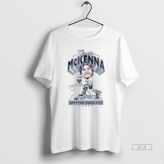 Official Gavin Mckenna Penn State Hockey X Spittin Chiclets Signature T-Shirts, Hoodie, Sweatshirt | AU18TeeNovaLab.com