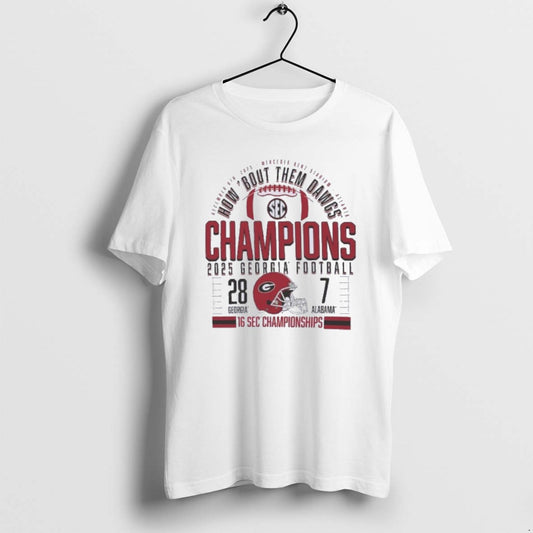 Official Georgia Bulldogs Sec Football Champions 16 Sec Championship T-Shirts, Hoodie, Sweatshirt | AU18TeeNovaLab.com