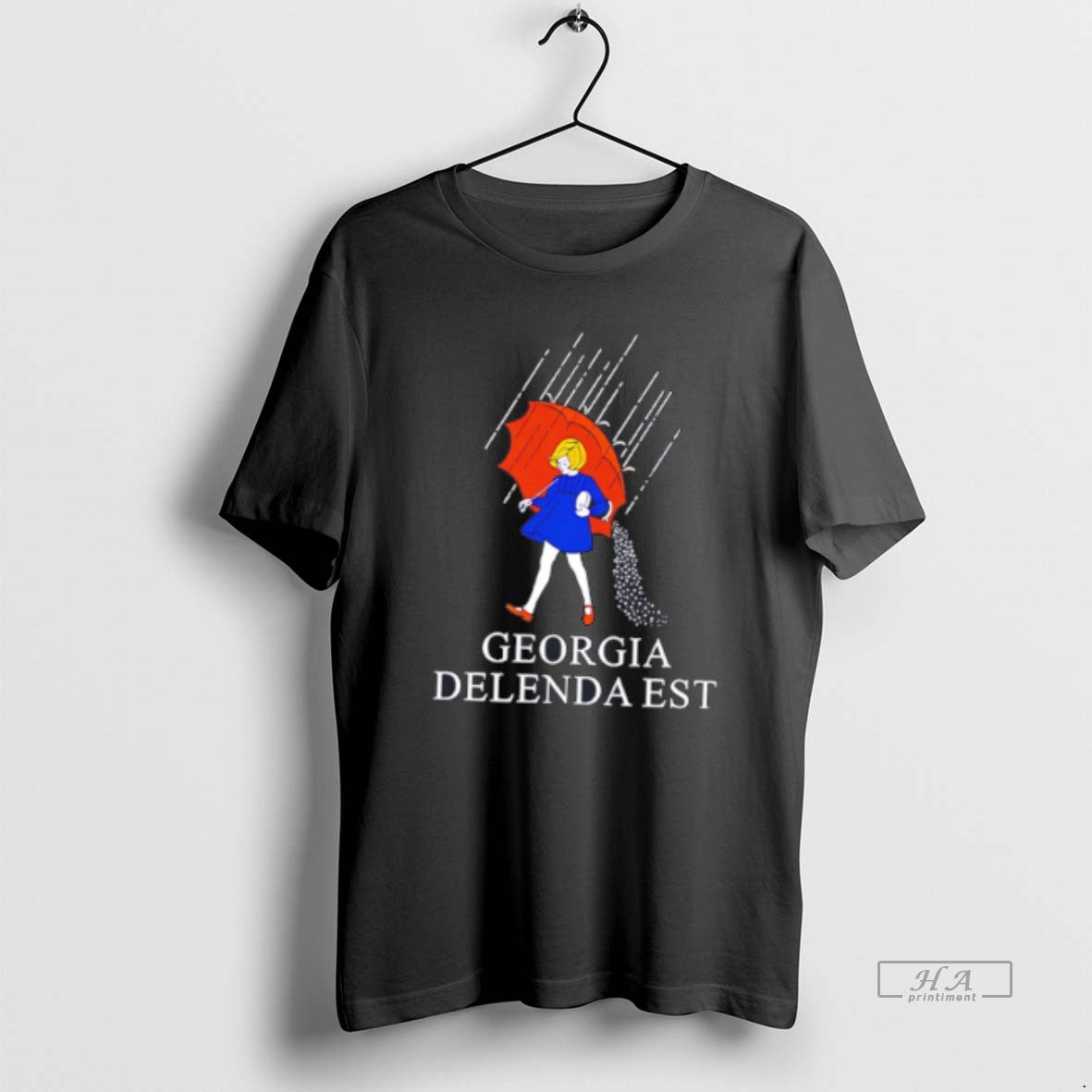 Official Georgia Delenda Est Graphic Tee Hoodie, Sweatshirt | AU18TeeNovaLab.com