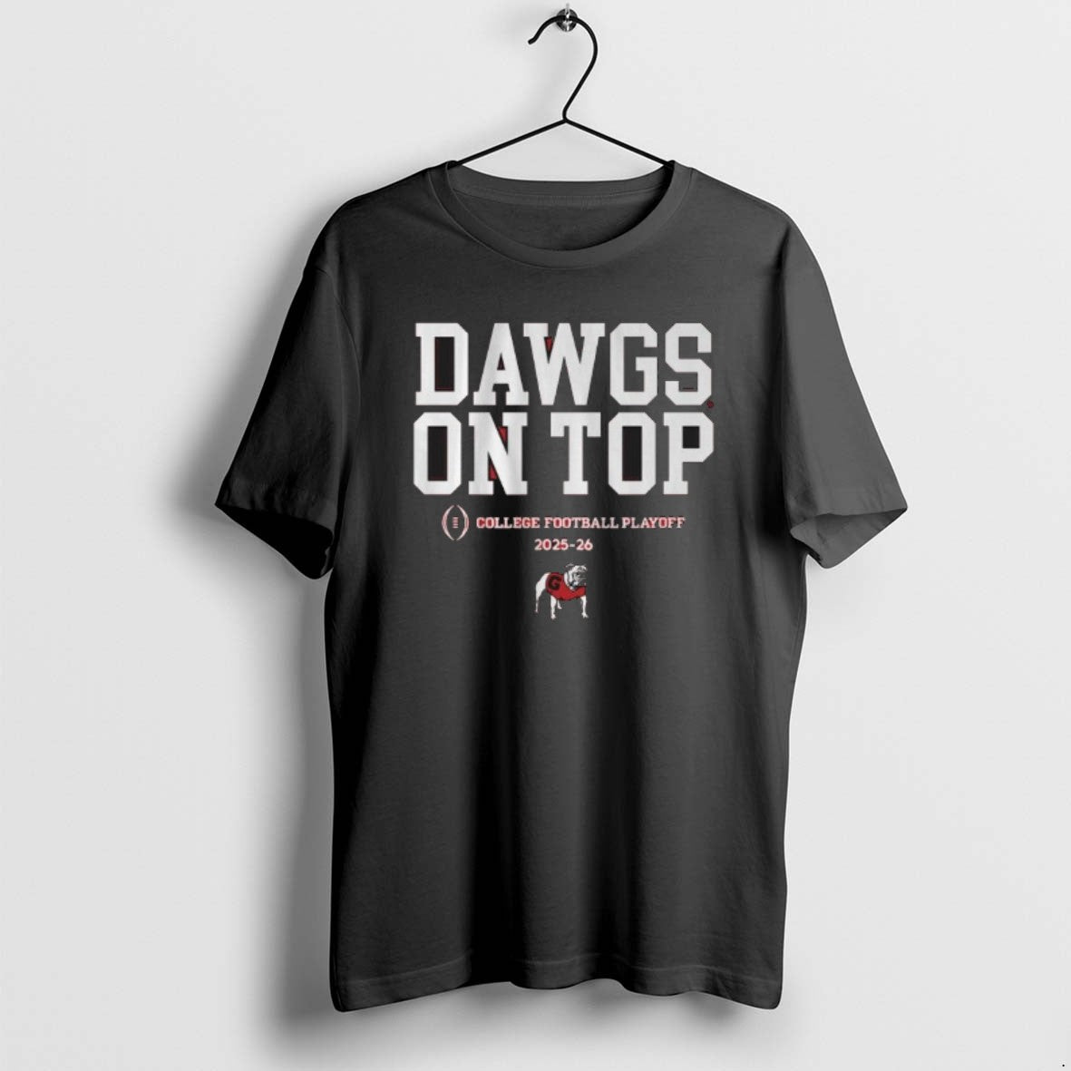 Official Georgia Football 2025 Cfp Dawgs On Top Slogan T-Shirts, Hoodie, Sweatshirt | AU18TeeNovaLab.com
