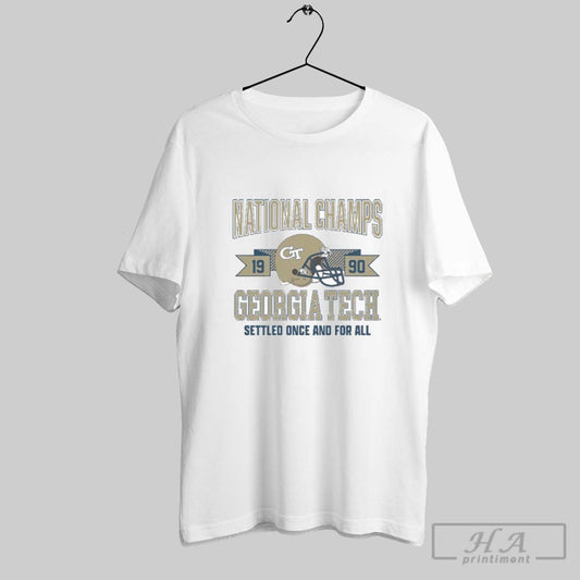 Official Georgia Tech Football 1990 National Champs