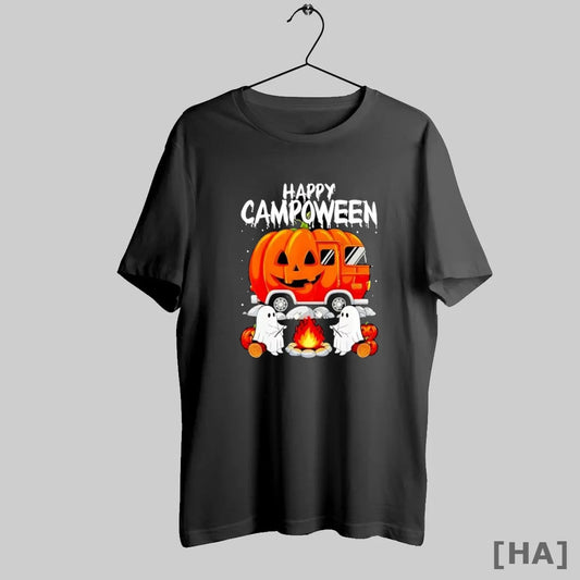 Official Ghost Camping Halloween Camp Life Pumpkin Car
