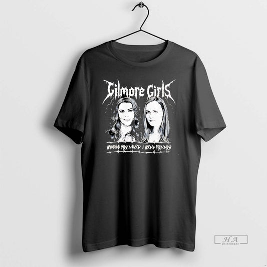 Official Gilmore Girls Metal Where You Lead I Will Follow Christmas T-Shirts, Hoodie, Sweatshirt | AU18TeeNovaLab.com