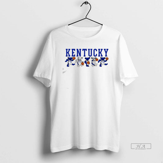 Official Grateful Dead Dancing Bears Kentucky Wildcats Basketball Logo T-Shirts, Hoodie, Sweatshirt | AU18TeeNovaLab.com