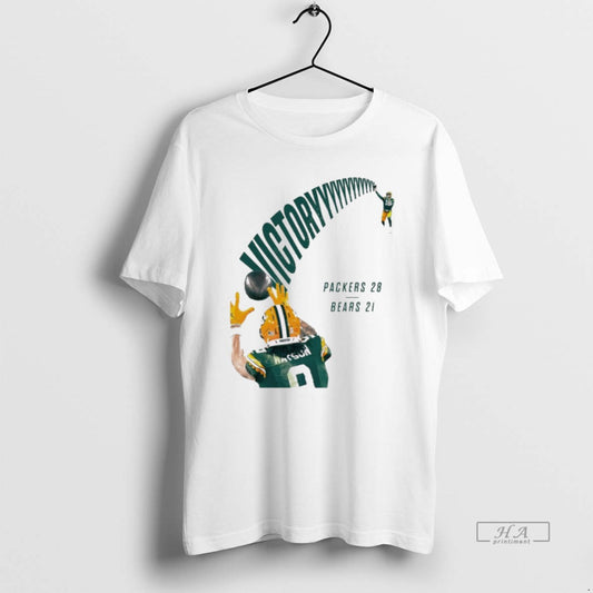 Official Green Bay Packers Victory Final Score 28 Bears 21 T-Shirts, Hoodie, Sweatshirt | AU18TeeNovaLab.com