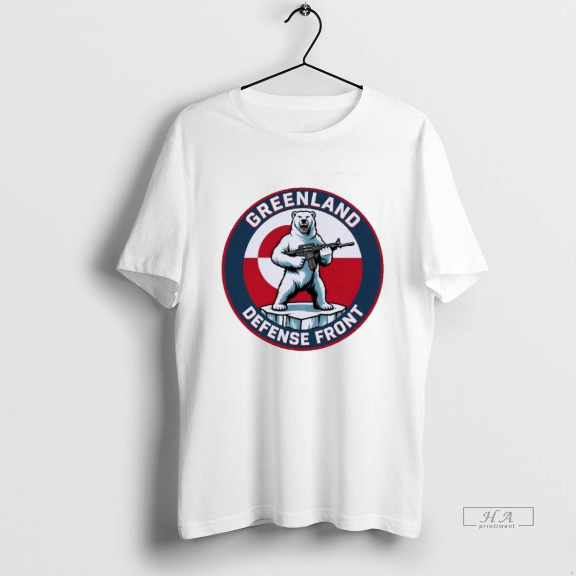 Official Greenland Defense Front Funny Political Polar Bear Solider T-Shirts, Hoodie, Sweatshirt | AU18TeeNovaLab.com