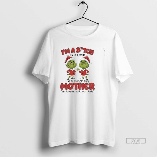 Official Grinch Santa Im Going To Let God Fix It Because If I Fix It T-Shirts, Hoodie, Sweatshirt | AU18TeeNovaLab.com