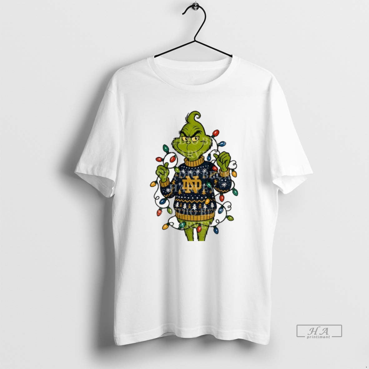 Official Grinch Santa Notre Dame Fighting Irish Football Christmas 2025 T-Shirts, Hoodie, Sweatshirt | AU18TeeNovaLab.com