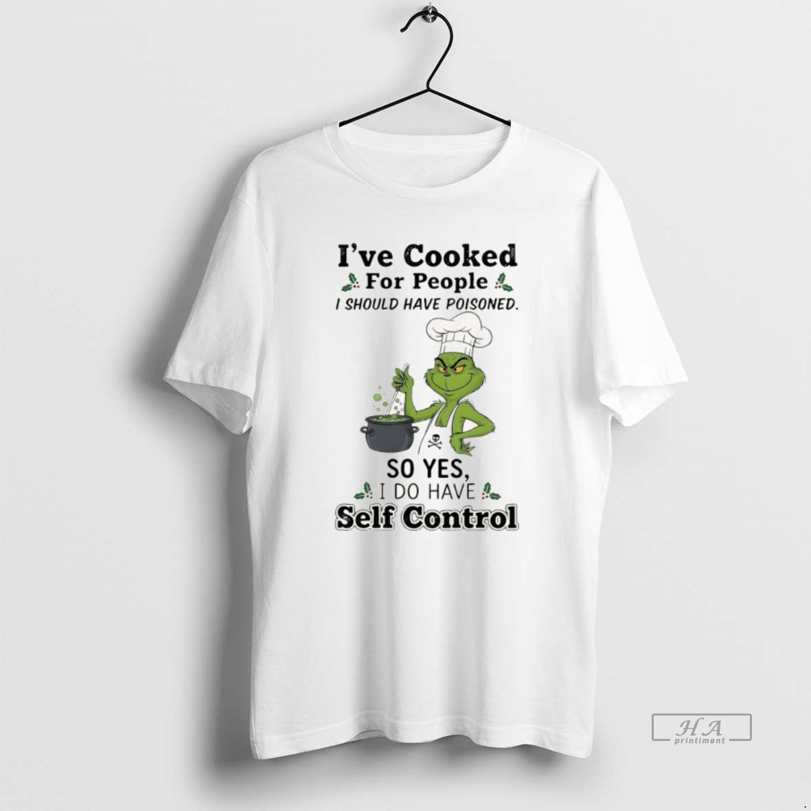 Official Grinch Cook Ive Cooked For People I Should Have Poisoned So Yes I Do T-Shirts, Hoodie, Sweatshirt