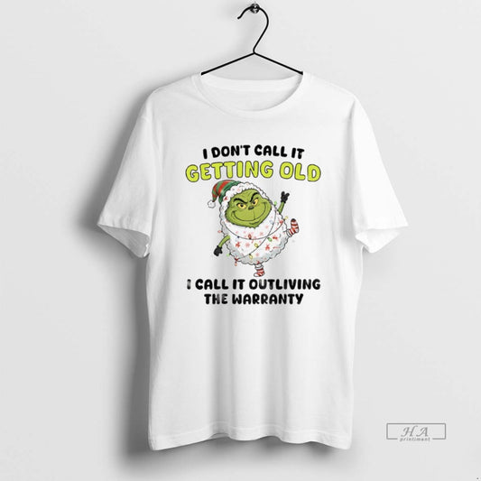 Official Grinch X Sheep I Dont Call It Getting Old I Call It Outliving The T-Shirts, Hoodie, Sweatshirt | AU18TeeNovaLab.com