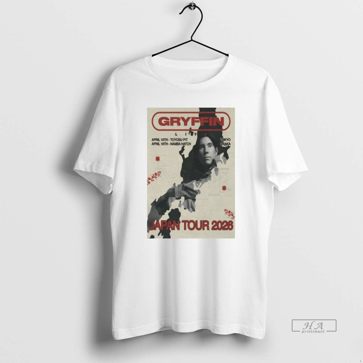 Official Gryffin Japan Concert April 15 16 2026 T-Shirts, Hoodie, Sweatshirt | AU18TeeNovaLab.com