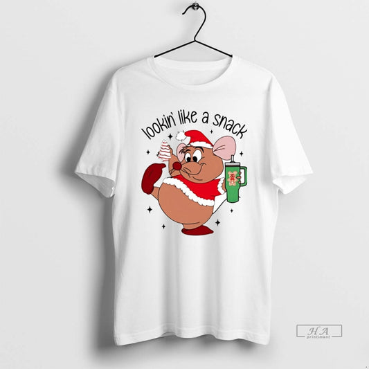 Official Gus Mouse Lookin Like A Snack Christmas T-Shirts, Hoodie, Sweatshirt | AU18TeeNovaLab.com