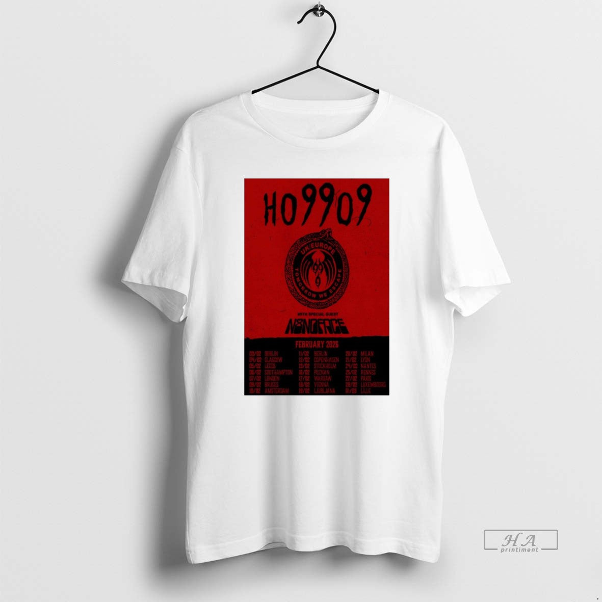 Official Horror February 2026 Tour T-Shirts, Hoodie, Sweatshirt | AU18TeeNovaLab.com