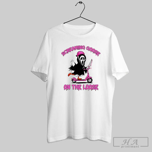 Official Halloween Ghostface Scream On Loose Horror