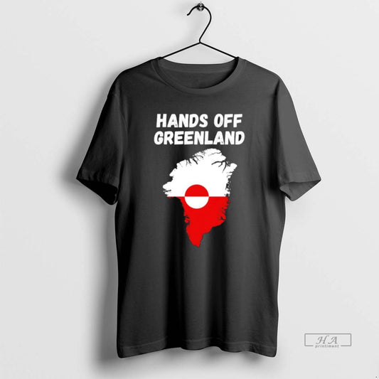 Official Hands Off Greenland Greenlandic Flag T-Shirts, Hoodie, Sweatshirt | AU18TeeNovaLab.com
