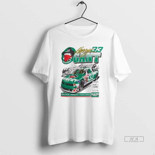 Official Harry Gant Checkered Flag Sports White Hall Of Fame Inductee T-Shirts, Hoodie, Sweatshirt | AU18TeeNovaLab.com
