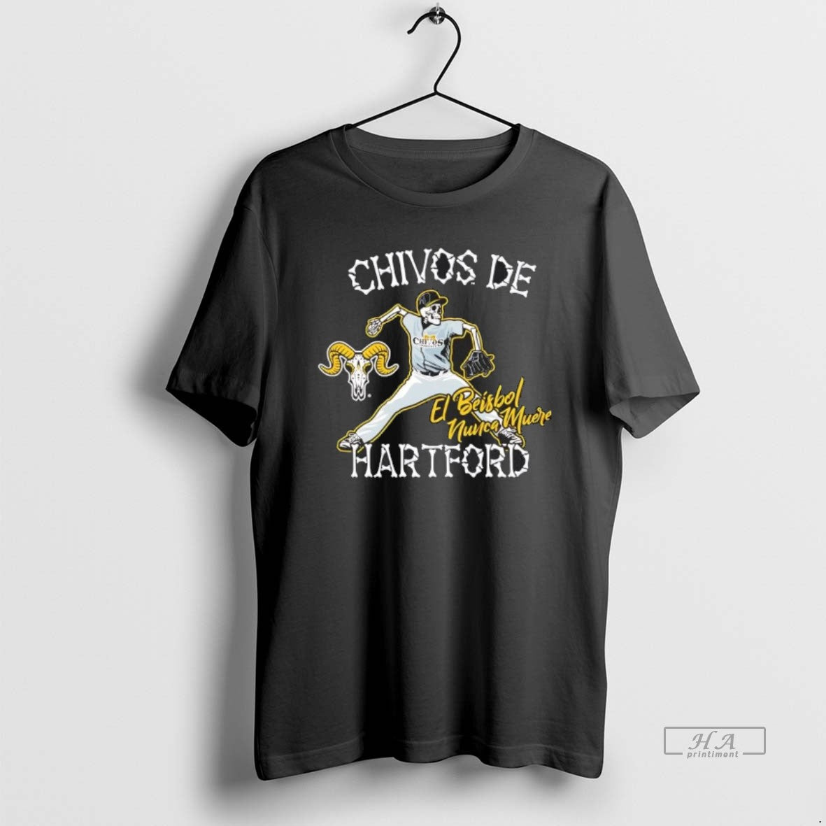 Official Hartford Yard Goats El Beisbol Nunca Muere T-Shirts, Hoodie, Sweatshirt | AU18TeeNovaLab.com