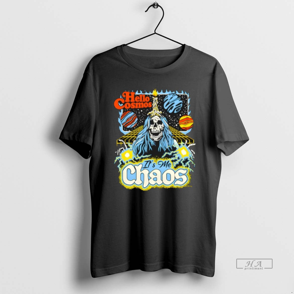 Official Hello Cosmos Its Me Chaos T-Shirts, Hoodie, Sweatshirt | AU18TeeNovaLab.com