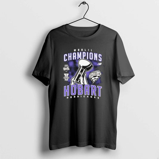 Official Hobart Hurricanes 2026 Wbbl Champions T-Shirts, Hoodie, Sweatshirt | AU18TeeNovaLab.com