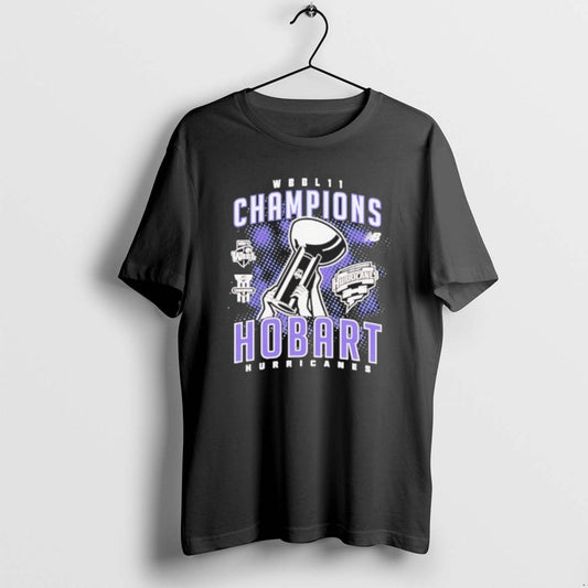 Official Hobart Hurricanes Wbbl 2026 Champions T-Shirts, Hoodie, Sweatshirt | AU18TeeNovaLab.com