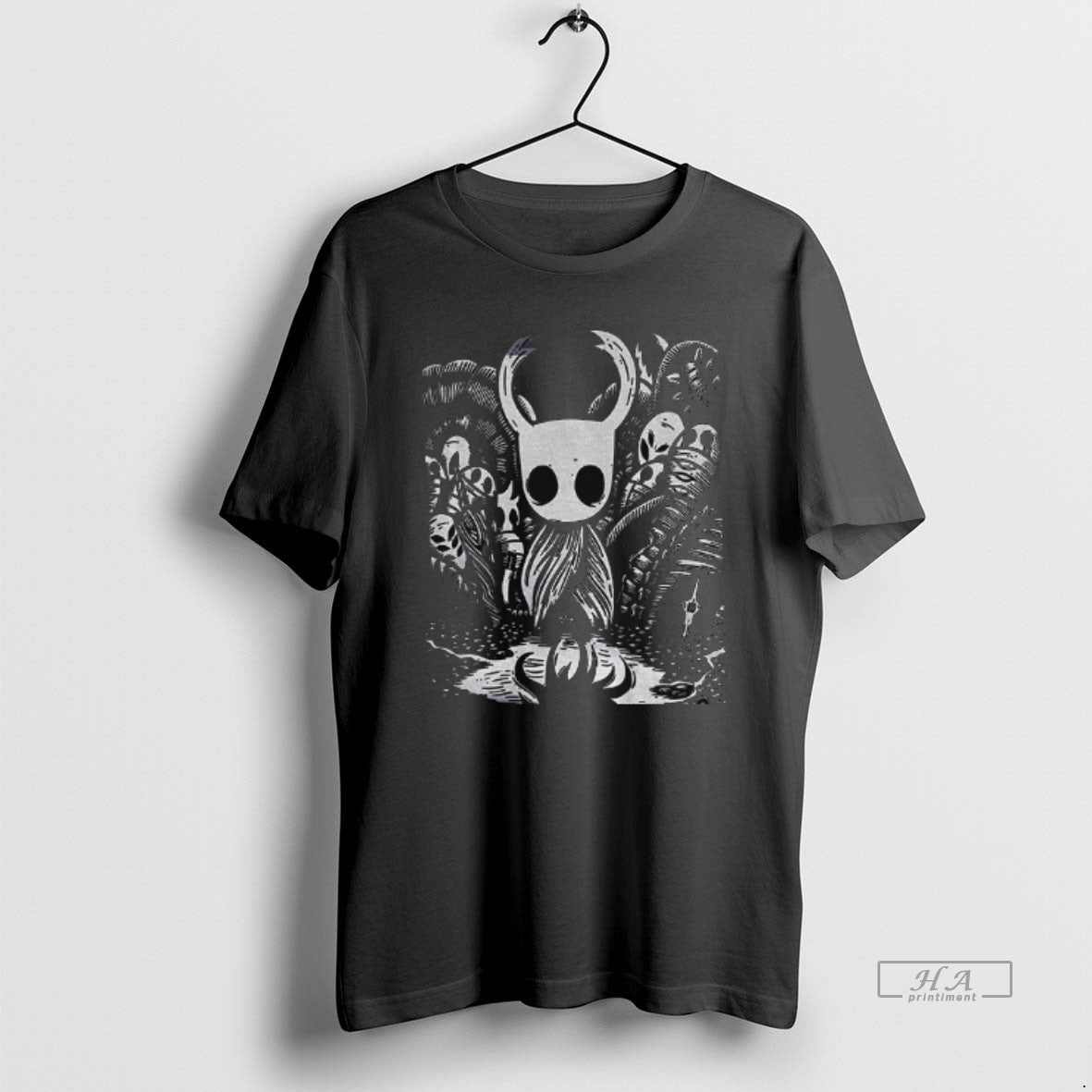 Official Hollow Knight Back Retro Gaming Hollow Knight T-Shirts, Hoodie, Sweatshirt | AU18TeeNovaLab.com
