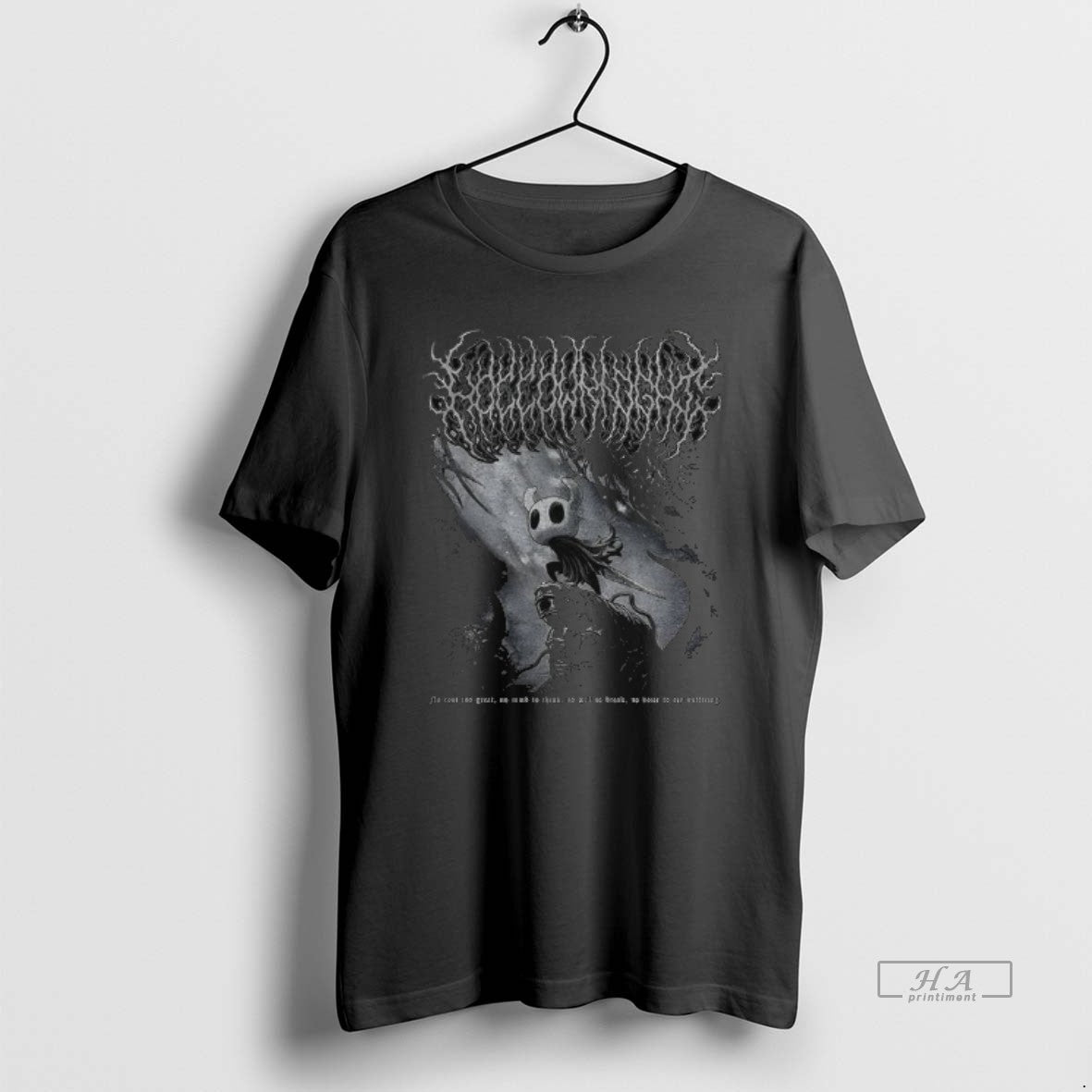 Official Hollow Knight Metal No Cost To Great No Mind To Think T-Shirts, Hoodie, Sweatshirt | AU18TeeNovaLab.com