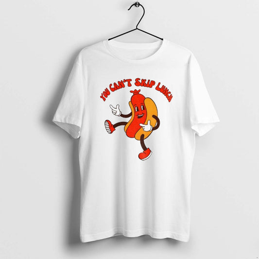 Official Hot Dog You Cant Skip Lunch Vintage T-Shirts, Hoodie, Sweatshirt | AU18TeeNovaLab.com