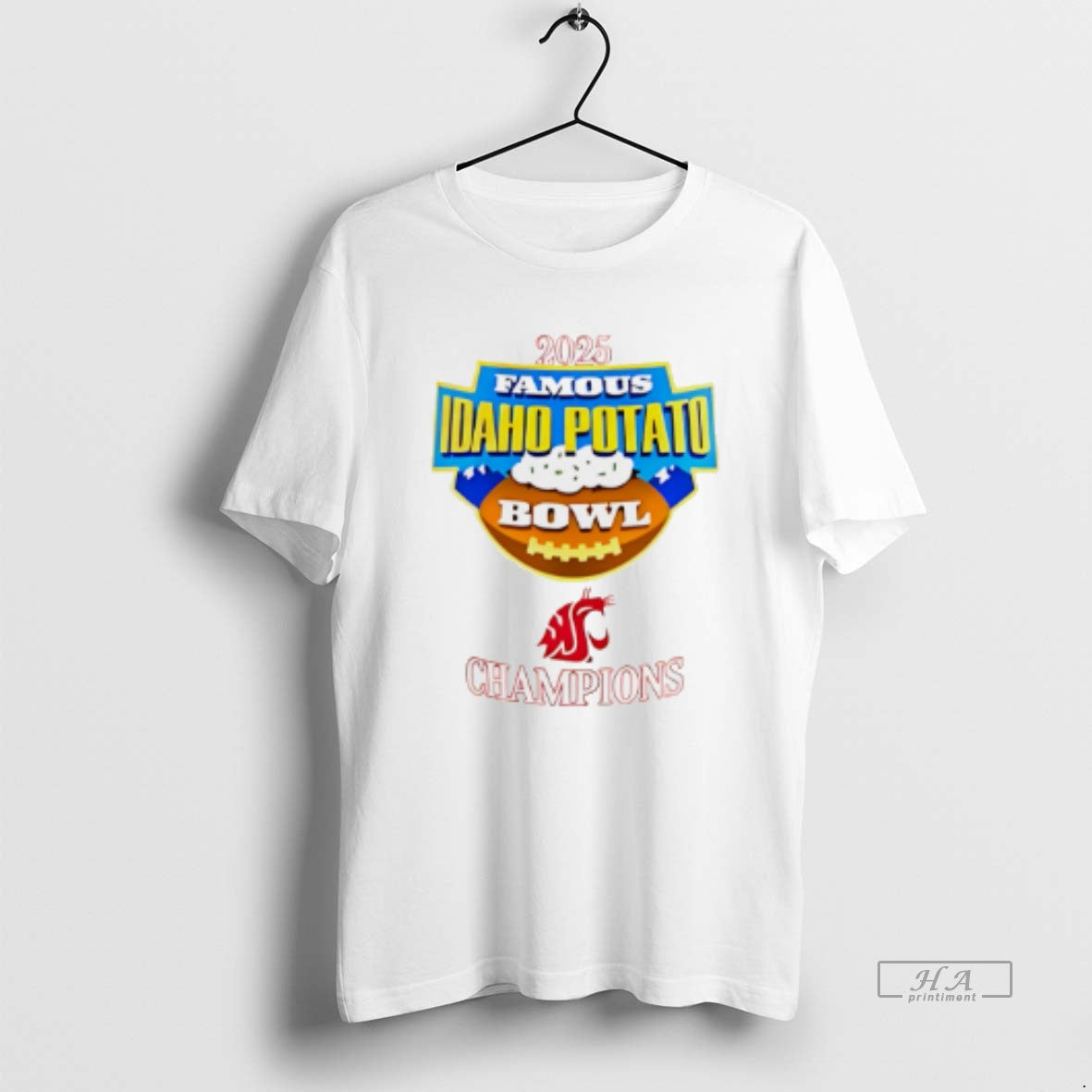 Official Houston Cougars 2025 Famous Idaho Potato Bowl Champions Logo T-Shirts, Hoodie, Sweatshirt | AU18TeeNovaLab.com