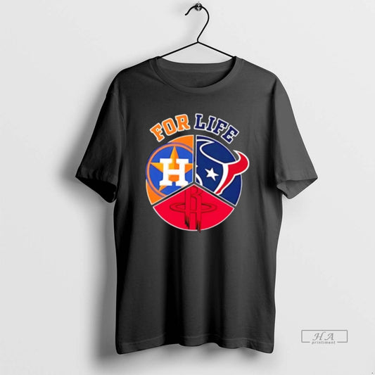 Official Houston For Life Logo Sports 2026 T-Shirts, Hoodie, Sweatshirt | AU18TeeNovaLab.com